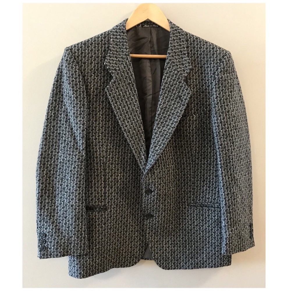 Giorgio Armani Mani Wool Blazer Coat 42 Short